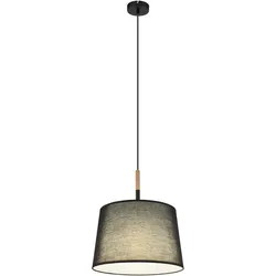Globo, Pendelleuchte, Hängeleuchte Tl schwarz matt 1xE27 (E27)