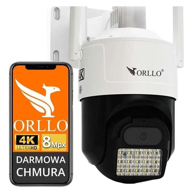 Orllo IP-Kamera Z17 4K rotierend GSM mit SIM-Karte (3840 x 2160 Pixels) (Z17 Ultra 4K)