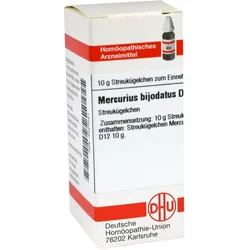 Mercurius Bijodatus D 12 Globuli 10 g