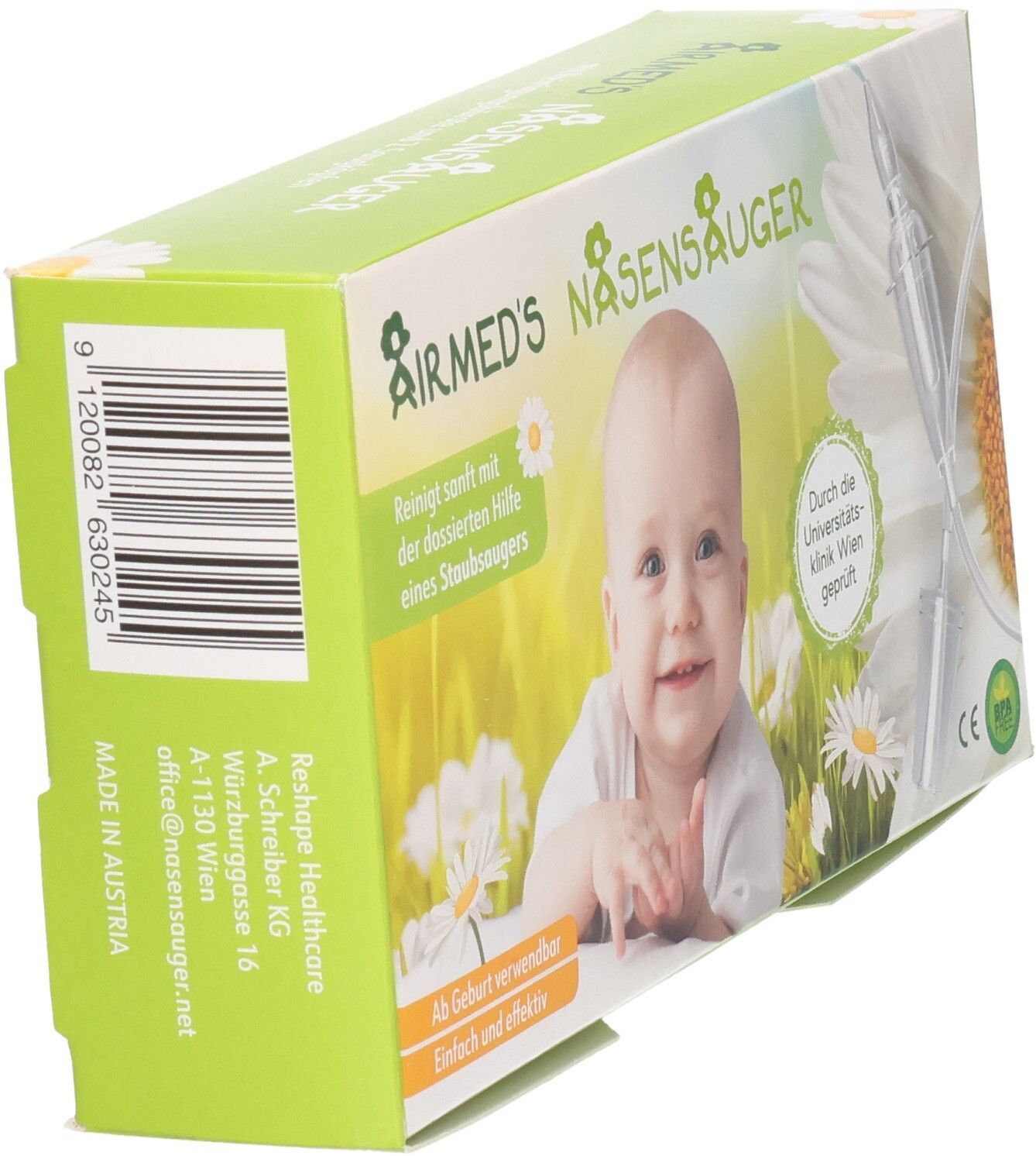 Airmed's Nasensauger Airmeds Nasensauger für Staubsauger 1 St Kombipackung