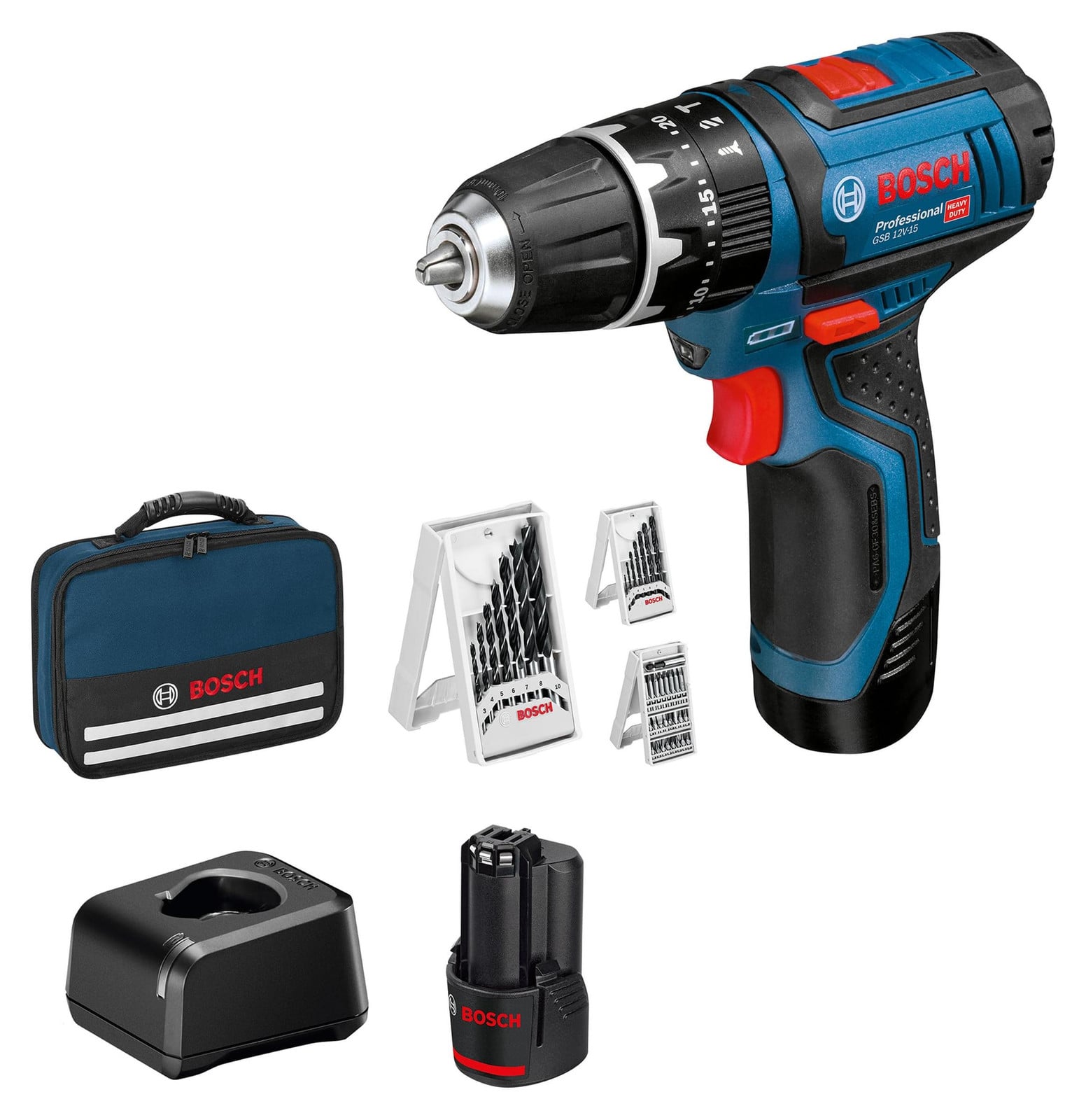 Bosch Professional 12V System Accuboormachine met slagfunctie
