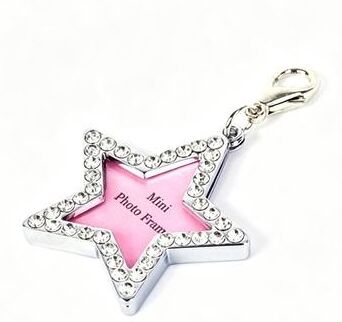 Fusion Finds Silver Bone Dog ID Tag Personalized Pet ID Tag Collar Pendant For Dogs & Cats five Pointed Star