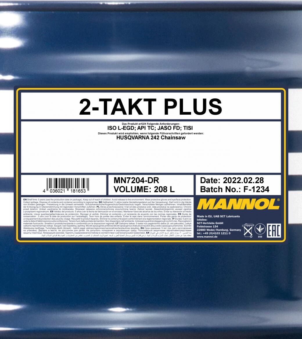 MANNOL MN7204-DR Huile moteur