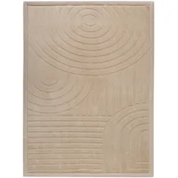 Hakuna Matte Kinderteppich 3D-Effekt mit Memory-Schaum 150x200 cm, beige