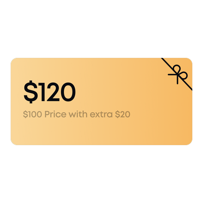 $120 GIFTCARD $120.00