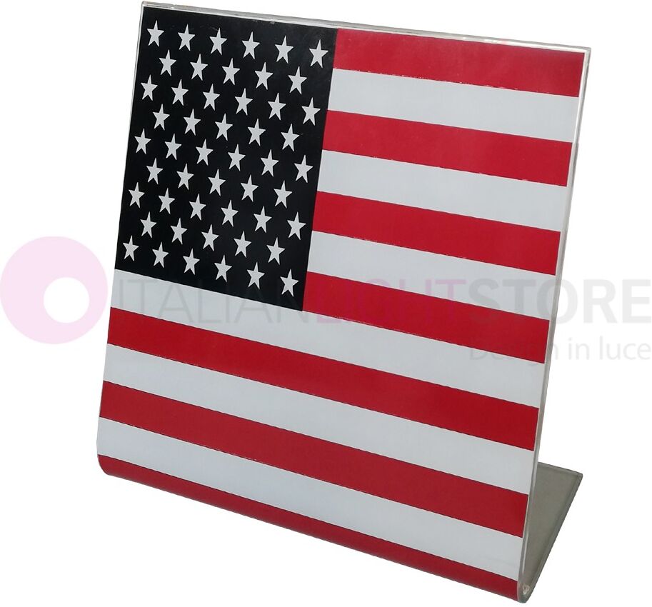 Usa Flag Lampada Da Tavolo Bandiera Americana - Offerta Ultimi Pezzi