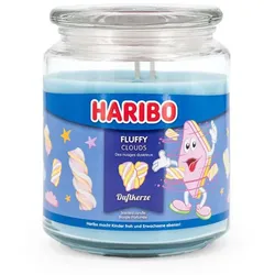 Haribo Duftkerze TM Blau,Hellblau,Transparent