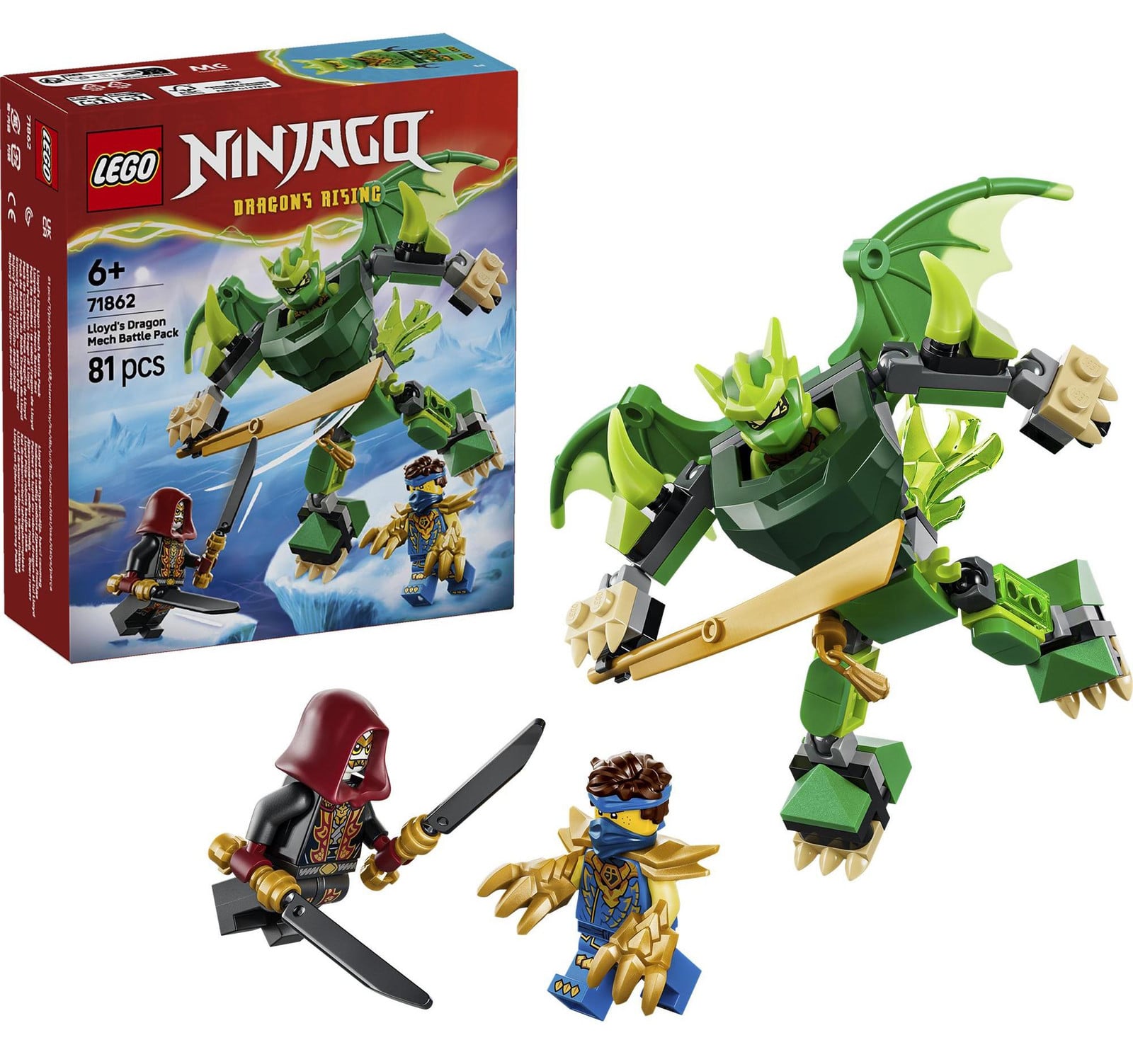 Lego Drakengevecht robot pakket