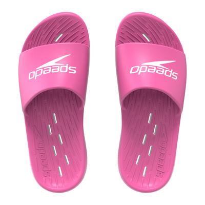Badesandale SPEEDO, Mädchen, Gr. 32, pink (fandango pin), Schuhe, leichtes Design, mit Fußbettlöchern