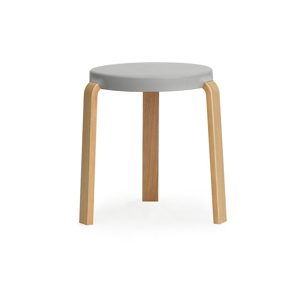 Normann Copenhagen Tap Hocker (grau, Eiche) grau | Eiche 602252