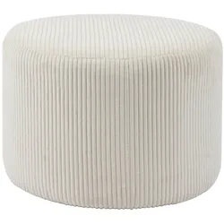 SalesFever »Bornholm« Sitzhocker aus Cord beige