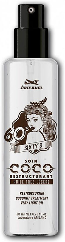 Hairgum SIXTY’S recovery coconut oil 50 ml