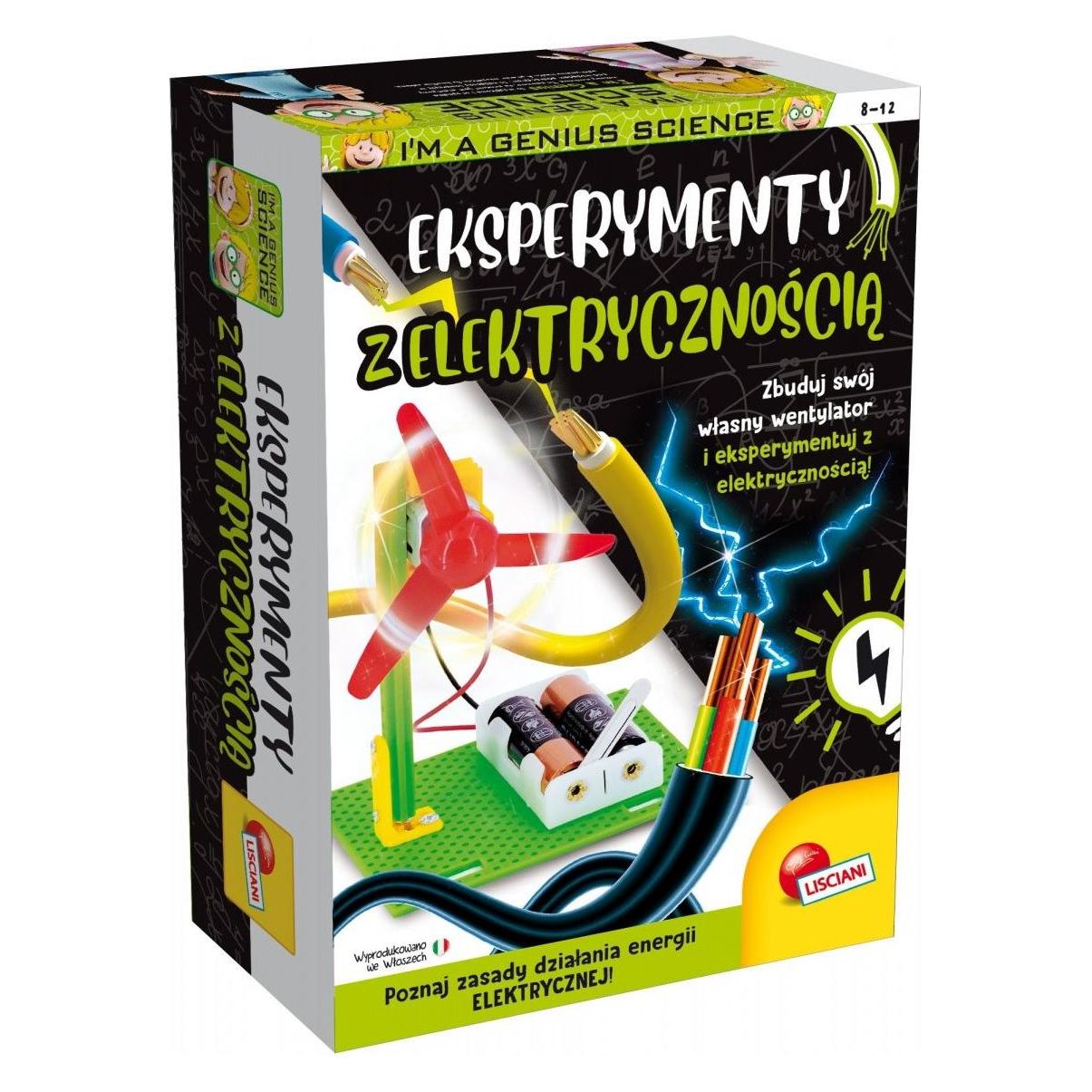 Lisciani Wissenschaftsset Ich bin ein Genie, experimentiere mit Elektrizität (30410016)