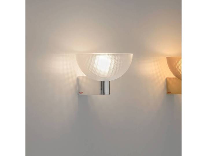 Kartell Designer Wandleuchte Fata, klar / transparent, für Wohn- / Esszimmer, Kunststoff, Design