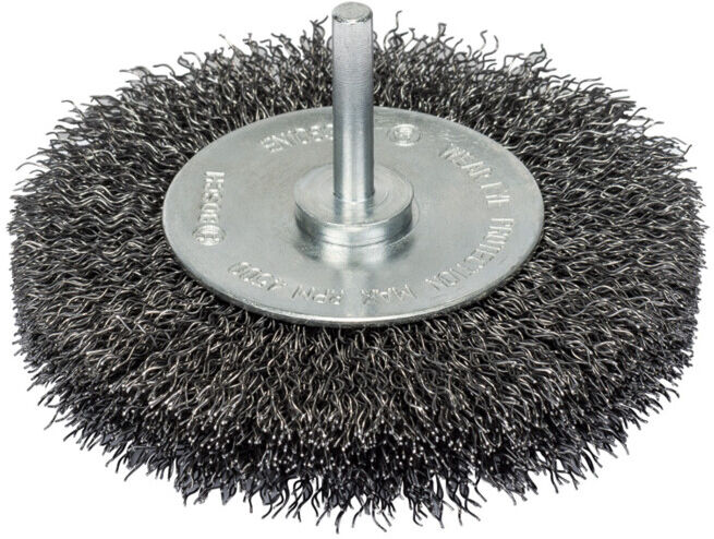 Brosses circulaires pour perceuses – fils ondulés, Ø 100 mm ; Bosch (2607017119)