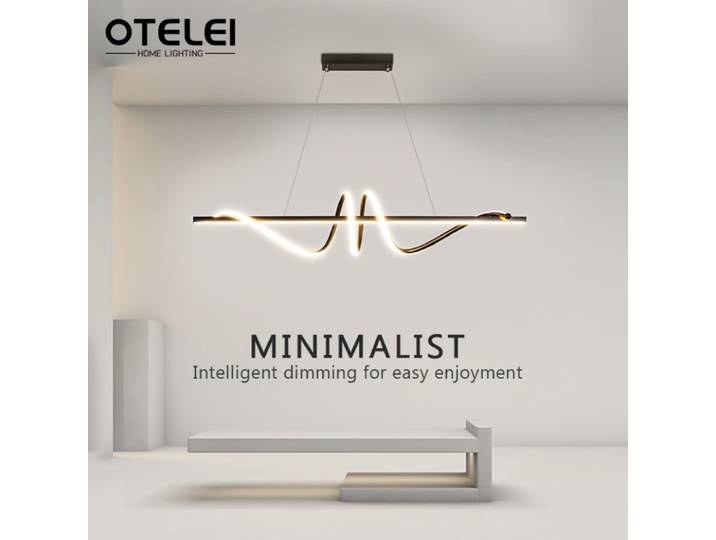 Lampes suspendues LED modernes pour table à manger, cuisine, salon, bureau, décoration intérieure, mobilier minimaliste pour vestiaire