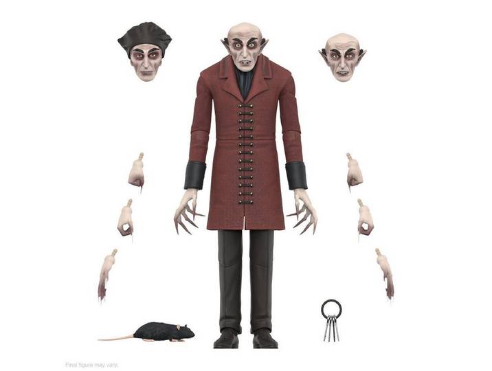 Super7 Actionfigur Nosferatu Ultimates Count Orlok Actionfigur Full Color Version