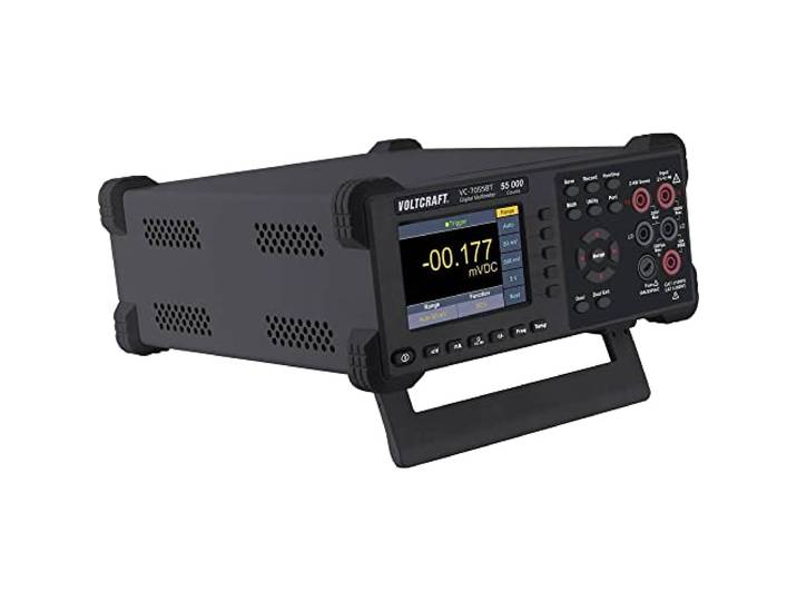 VOLTCRAFT VC-7055BT Multimètre de table numérique enregistreur de données CAT I 1000 V\, CAT II 600 V Affichage (nombre