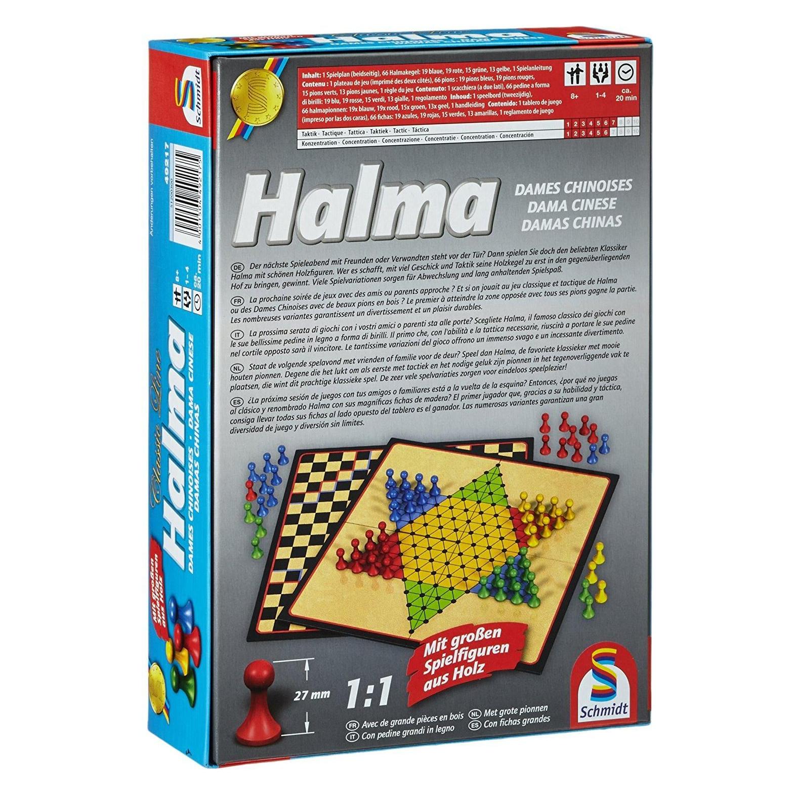 Schmidt Spiele Halma (Deutsch, Französisch, Italienisch, 1 - 4 Spieler) (49217)