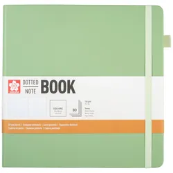 Sakura Notizbuch, punktraster, 160 Seiten, quadratisch