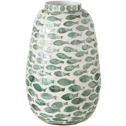 Vase MOSI (BHT 15x28x15 cm) - bunt - BHT 15x28x15 cm