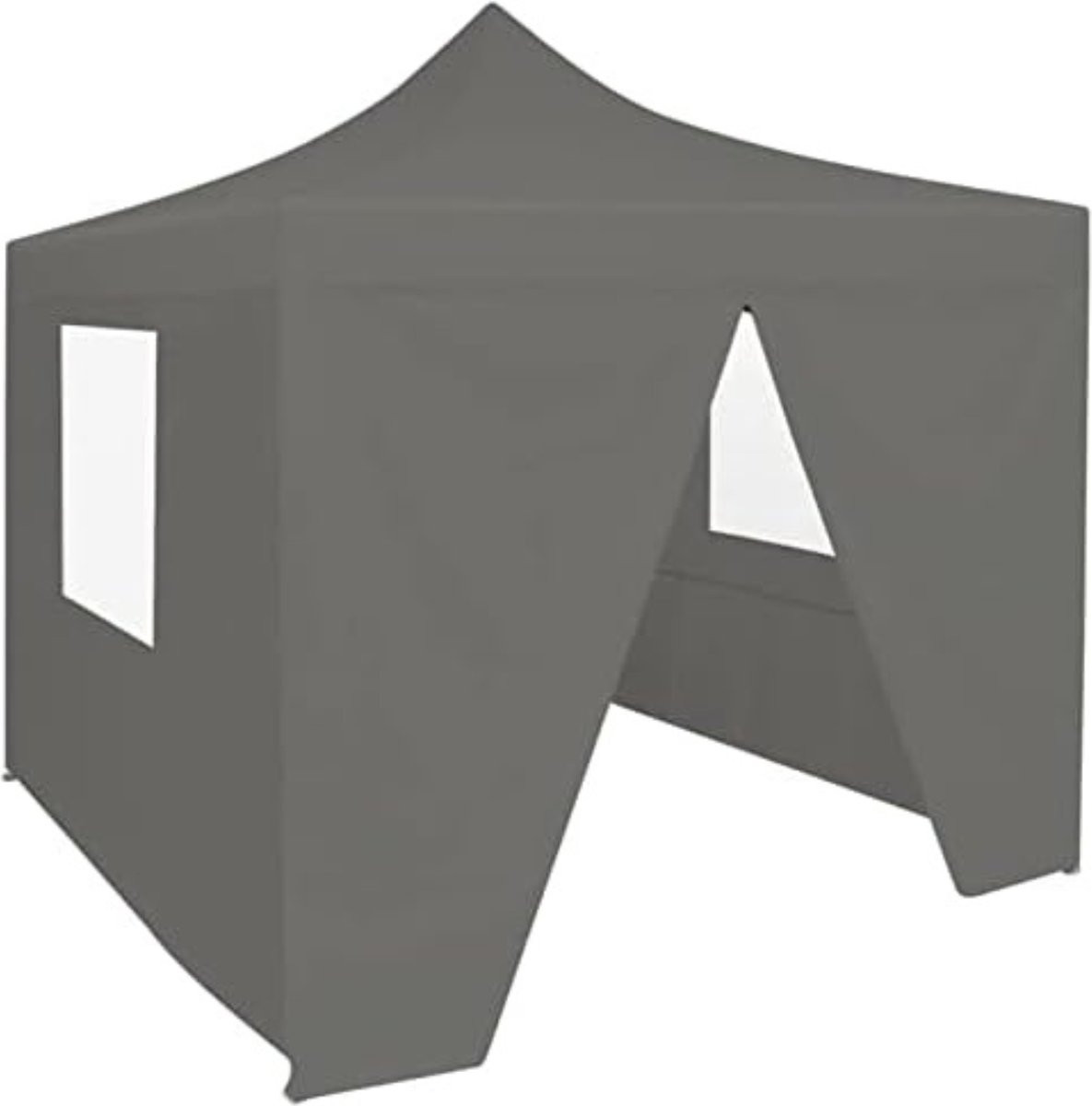 Pop up partytent met zijwanden - Antraciet