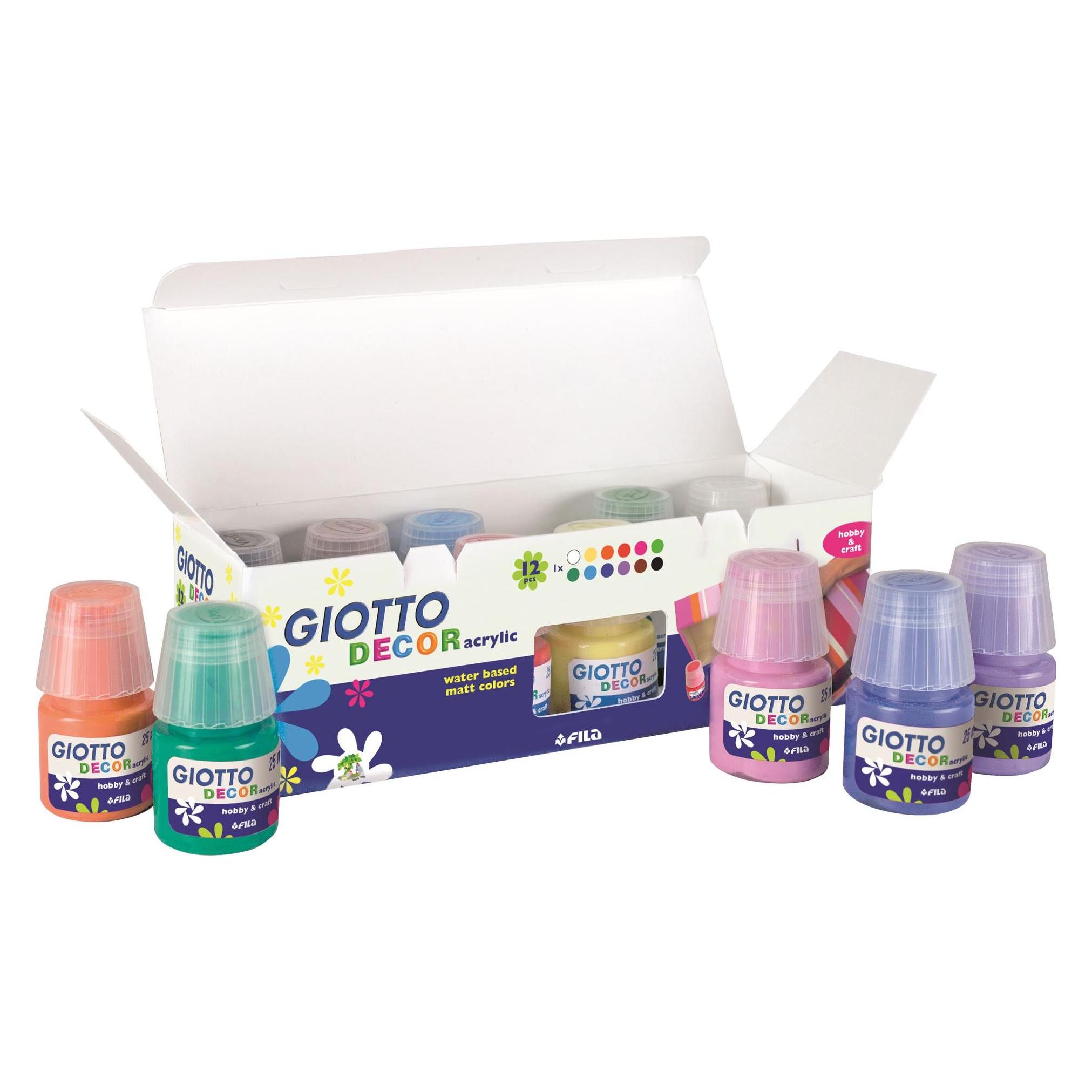 Giotto DECOR Acrylic 12x25 ml (25 ml) (342012)