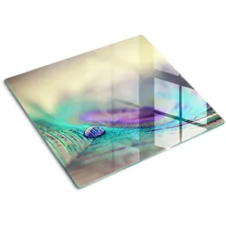 GLASPLATTE 60x52 cm Lass den Stift fallen