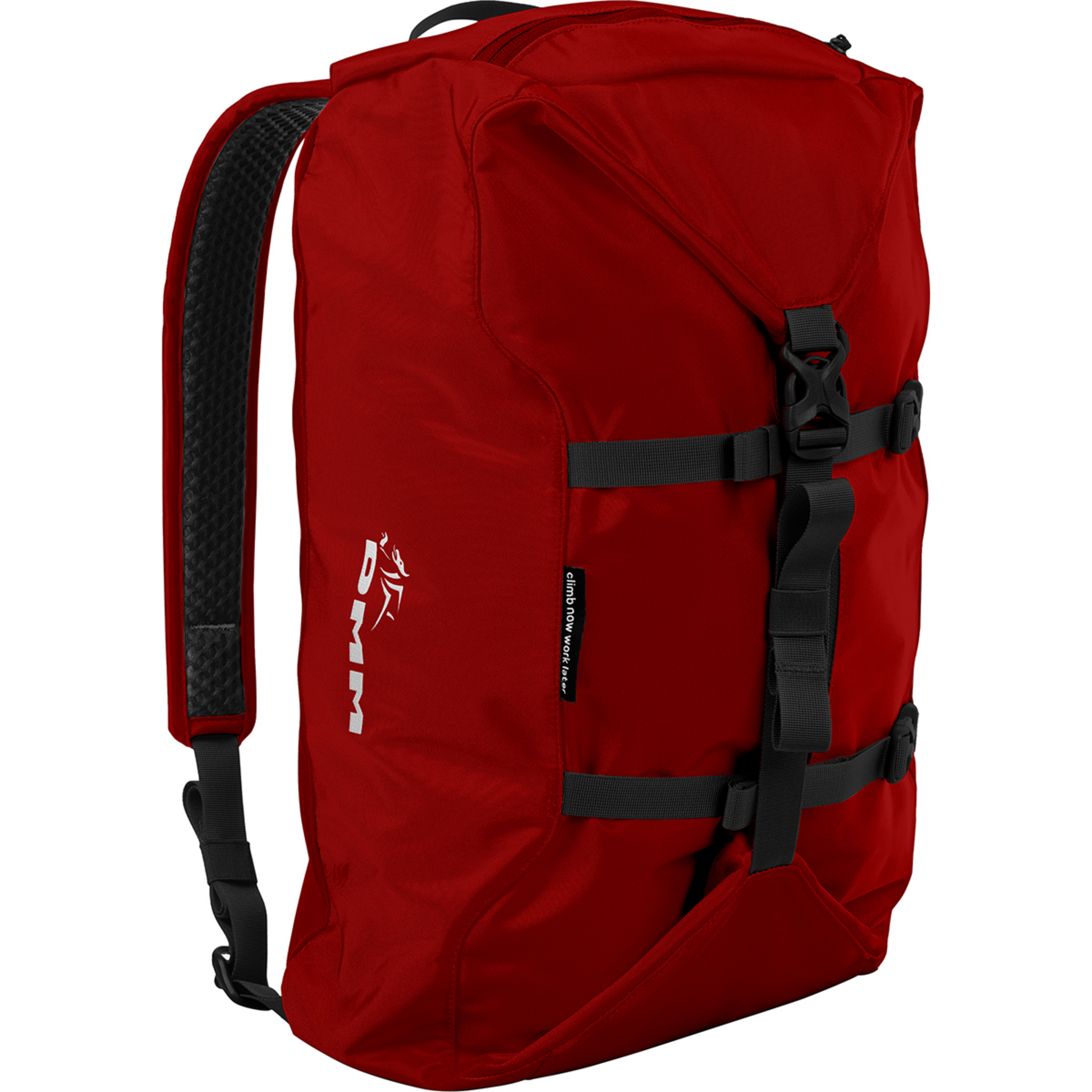 DMM Classic Seilrucksack Seilsäcke & Seiltaschen rot Größe 32L Sportklettern