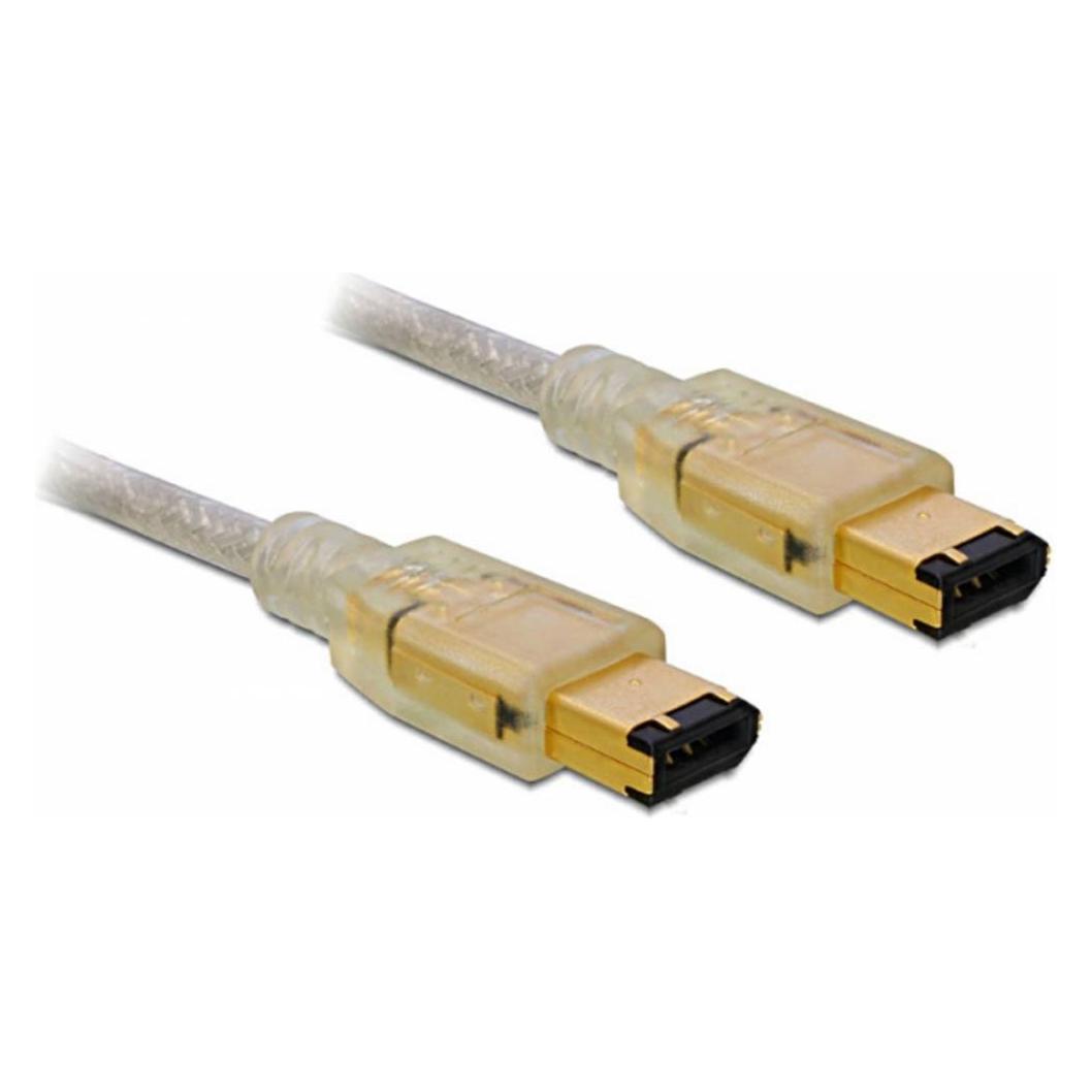 Delock FireWire IEEE 1394B 6Pol - 6Pol (1 m) (82573)