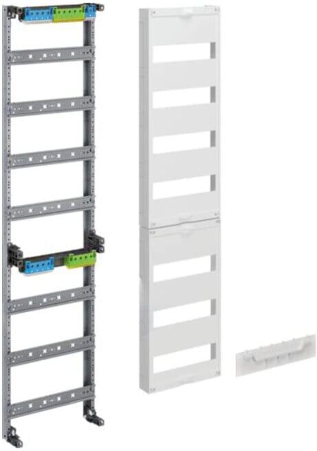 Hager Verteilerfeld universZ 1050mm, 1-feld.7-reih ZU37RK)