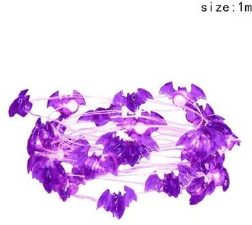 Inspired Living SpookyGlow Halloween LED String Lights 1m Bat