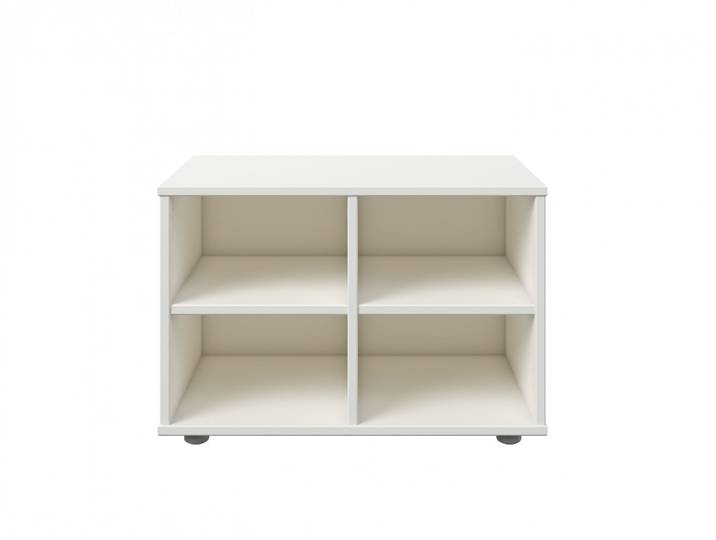 Regal OTTO HOME Tide , weiß, B:60cm H:41cm T:39,5cm, Holz teilmassiv, Regale, Regal, Aus MDF,FSC-zertifiziert, mit 4 offenen Fächern