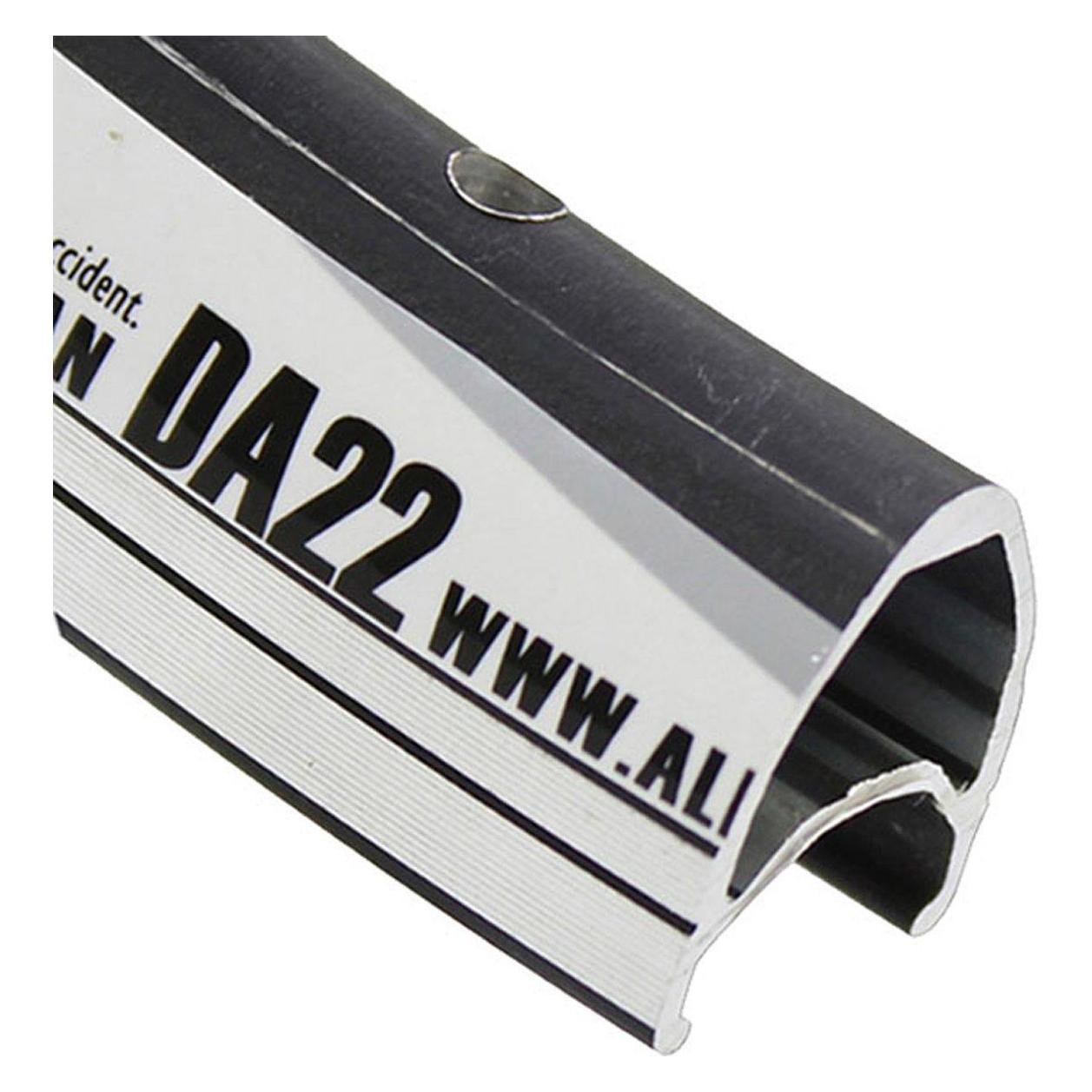Alexrims ALX-DA2228S fahrradteile felge rennrad felge DA22 700x28 CNC Schwarz (ALX-DA2228S)