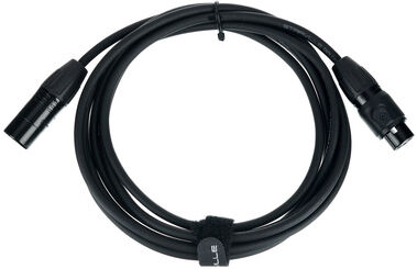 Stairville PDC3BK IP65 DMX Cable 3m 3pin Schwarz