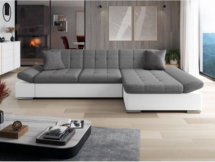 MIRJAN24 Ecksofa Montana Sale, mit Regulierbare Armlehnen, L-Form