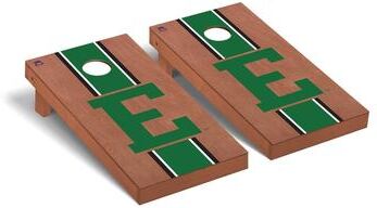 Skip's Garage Eastern Michigan Eagles Rosewood Cornhole Board Set