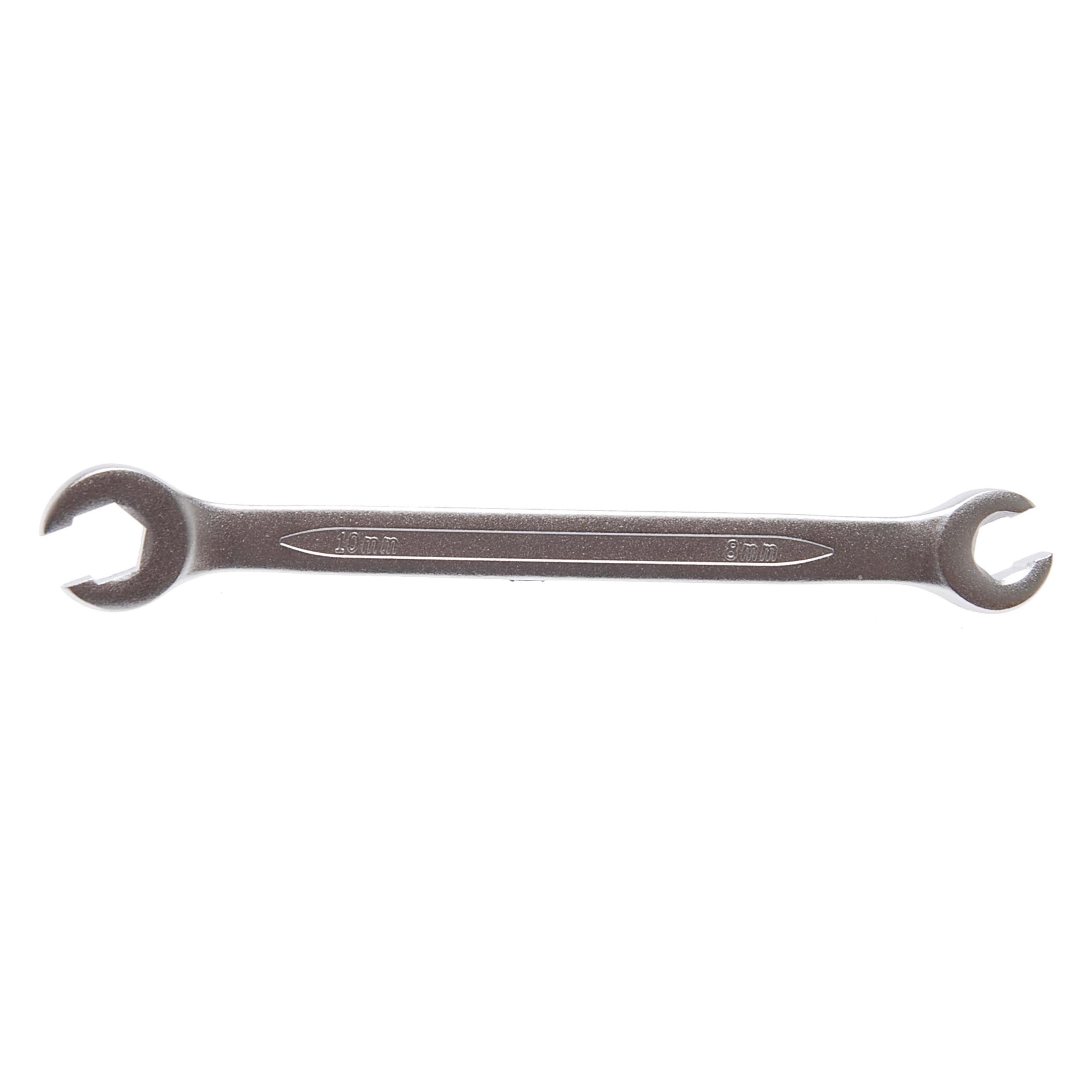 BGS Offener Doppel-Ringschlüssel SW 8 x 10 mm (10 mm, 8 mm) (1761-8x10)