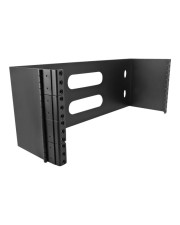 Delock 19 Zoll Wandhalterung 4 HE schwarz Schwarz (43317)