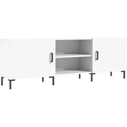 vidaXL TV-Schrank Weiß 150x30x50 cm Holzwerkstoff