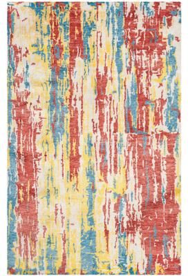 SAFAVIEH Couture Hand-knotted Tibetan Dagnija Modern Wool Rug