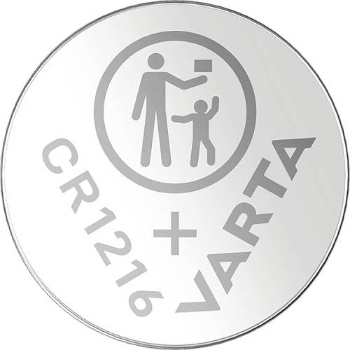 Varta Knopfzelle CR1216 3 V 1 St. 27 mAh Lithium LITHIUM Coin CR1216 Bli 1