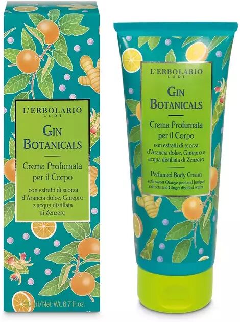 L'Erbolario Gin Botanicals Crema Orporal Perfumada 200 ml