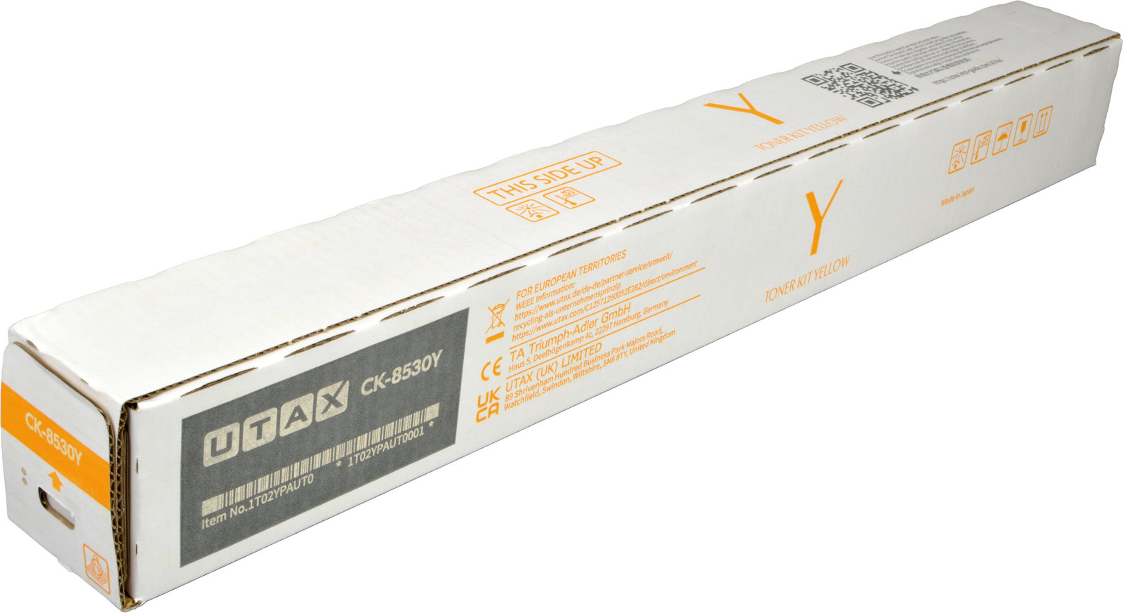 UTAX CK-8530Y Gele Toner 1T02YPAUT0