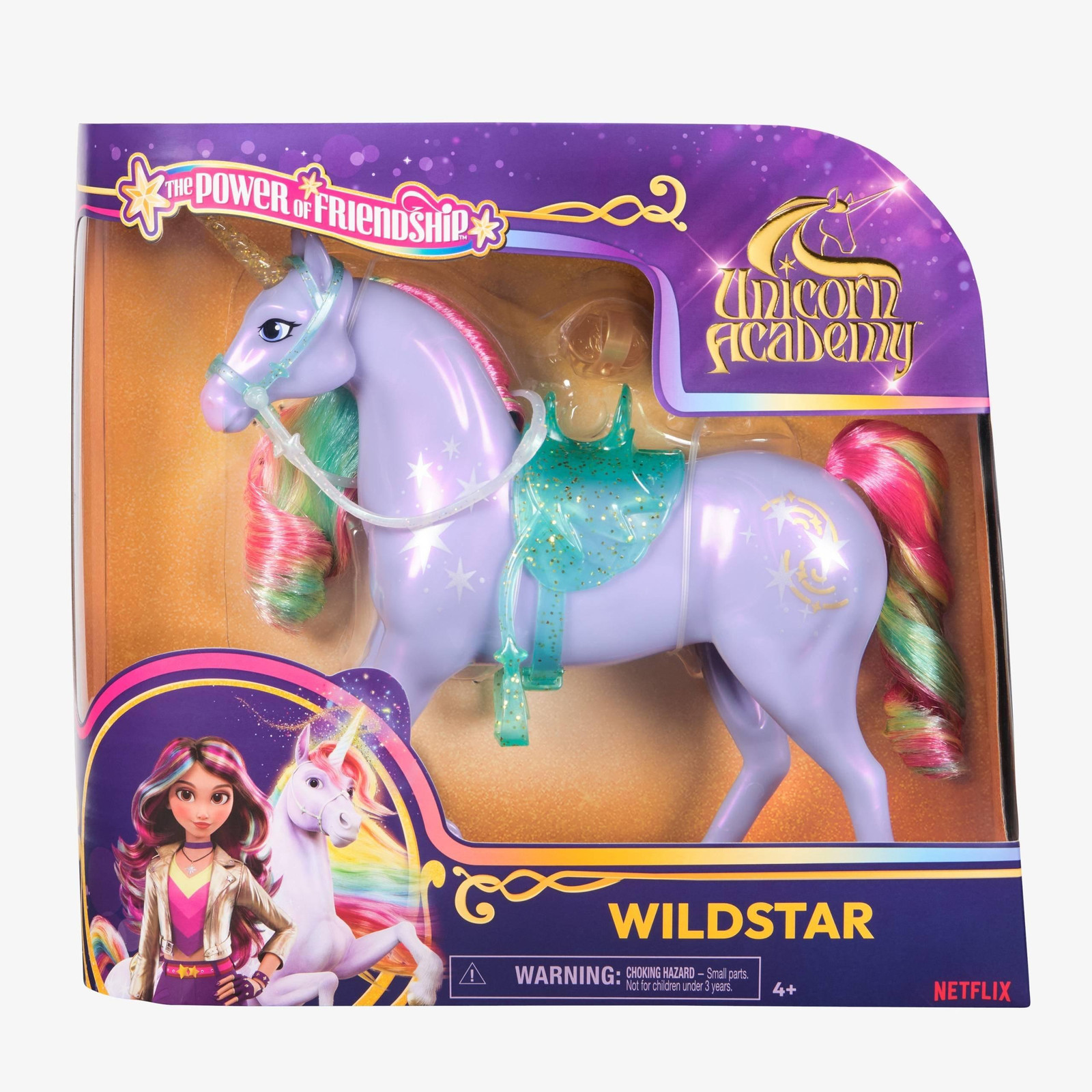 Unicorn Academy Wildstar knuffel eenhoorn 24 cm