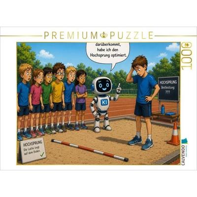 CALVENDO Puzzle Hochsprung für Alle | 1000 Teile Lege-Größe 64 × 48 cm Foto-Puzzle für glückliche Stunden