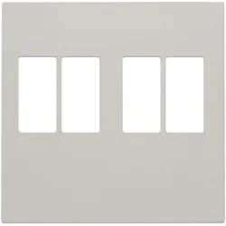 Niko Züblin 102-69701 Abdeckung für doppelten Lautsprecheranschluss, light grey 10269701