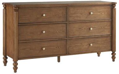 Dover 6-Drawer Dresser - Chestnut - Ballard Designs