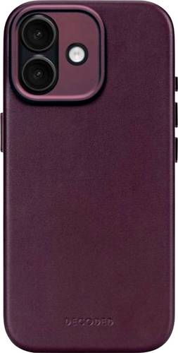 Decoded Leather Backcover iPhone 17 Dark Backcover iPhone 17 Burgund D26IPO17BC1DY