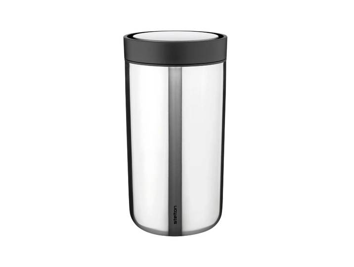 Stelton To Go Click mok 20 cl Steel